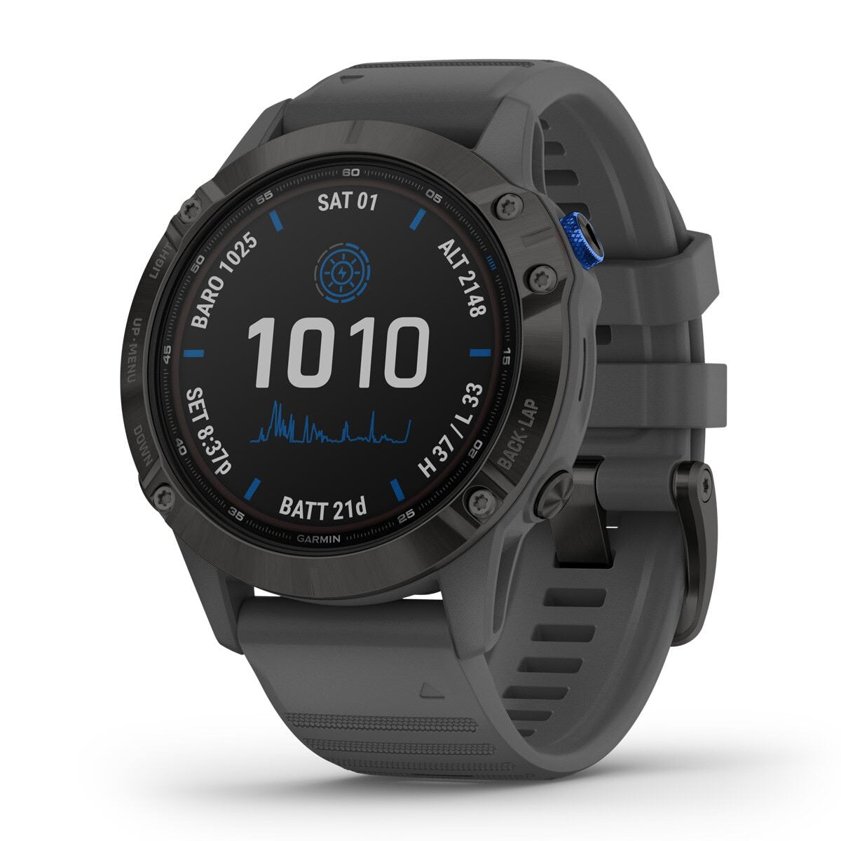 Garmin Fenix 6 Pro Solar Edition - Bleu - reconditionné