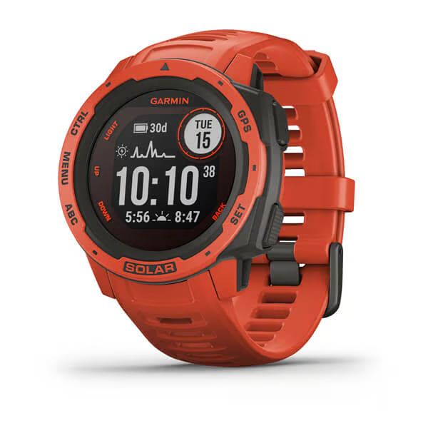Garmin Instinct solar - Rouge - reconditionné