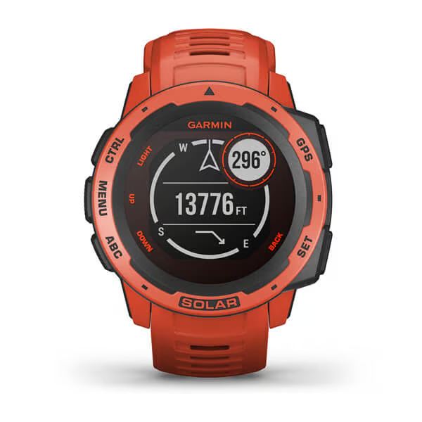 Garmin Instinct solar - Rouge - reconditionné